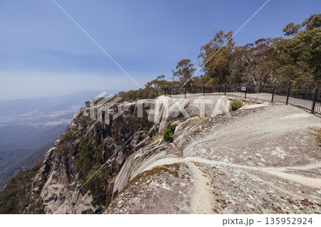 Mt Buffalo View in Victoria Australia Mt Buffalo View in Victoria Australia 135952924