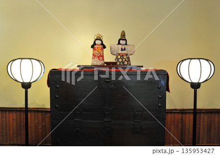 ひなまつり　ひな人形 135953427