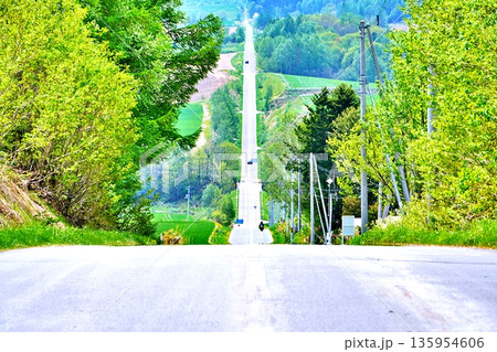 ジェットコースターの路 135954606