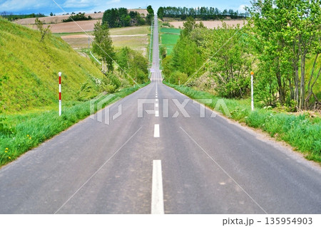 ジェットコースターの路 135954903