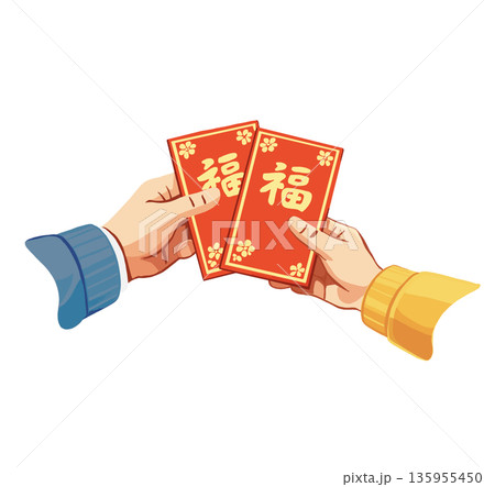 春節 中国正月 中国新年 135955450