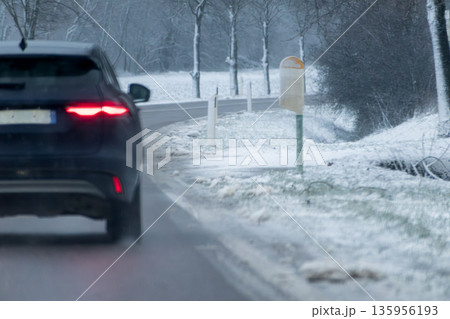 Transport concept, car driving outdoors 135956193