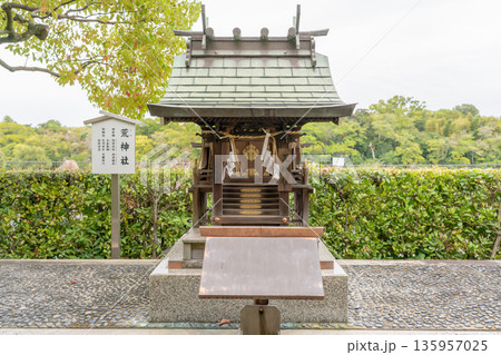 岡山神社 末社 荒神社(岡山城の守護神:酒折宮と呼ばれていた)岡山市北区石関町 岡山神社 末社 荒神社(岡山城の守護神:酒折宮と呼ばれていた)岡山市北区石関町 135957025