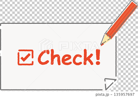 チェックマークのイラスト チェックマークのイラスト 135957697