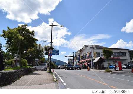 栃木県 奥日光の街並み 135958069