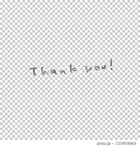 手寫感謝信插圖,可愛的鉛筆筆觸。 手寫感謝信插圖,可愛的鉛筆筆觸。 135958665