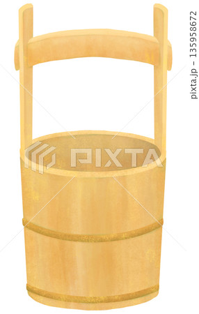 手桶のイラスト 135958672