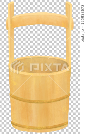 手桶のイラスト 135958672
