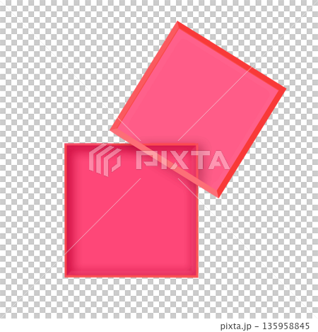 現代相框、禮盒、標題、亮粉紅色 現代相框、禮盒、標題、亮粉紅色 135958845