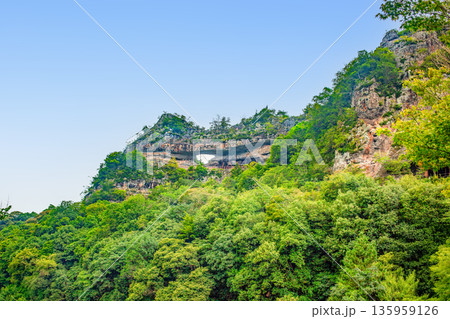 名勝耶馬溪　古羅漢の景 135959126