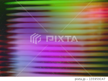 A trendy vibrant abstract background with blurred rainbow lines and slight grunge overlay. The holographic neon colors and motion effect mix. 135959147