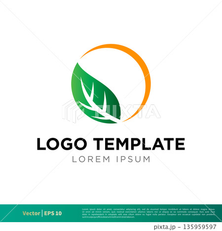 Nature Leaf Icon Vector Logo Template Illustration Design. Vector EPS 10. Nature Leaf Icon Vector Logo Template Illustration Design. Vector EPS 10. 135959597