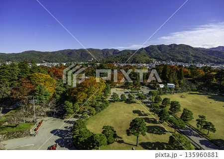 会津　鶴ヶ城　若松城　本丸　福島県会津若松市 135960881