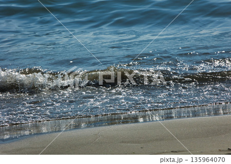 Sea waves off the coast near Vlora, Albania, August 2025. Sea waves off the coast near Vlora, Albania, August 2025. 135964070
