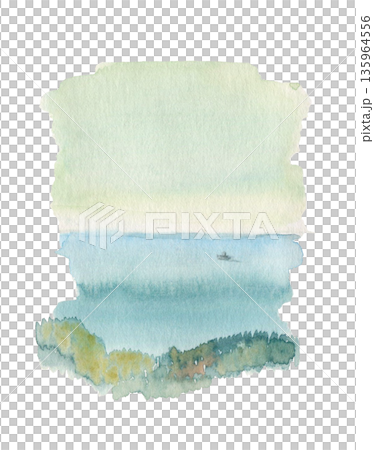 風景　海 135964556