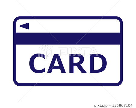 カードのアイコン（マーク） 135967104