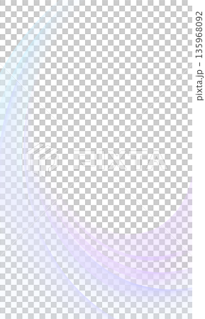 淡い紫と水色が流れる透け感ドレープ背景 縦構図 淡い紫と水色が流れる透け感ドレープ背景 縦構図 135968092