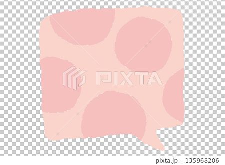 Speech bubble 135968206