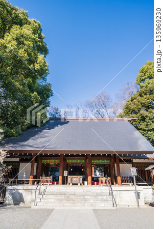 「東京都」乃木神社の風景 港区 「東京都」乃木神社の風景 港区 135969230
