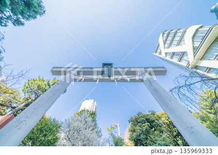 「東京都」乃木神社の風景　港区 135969333