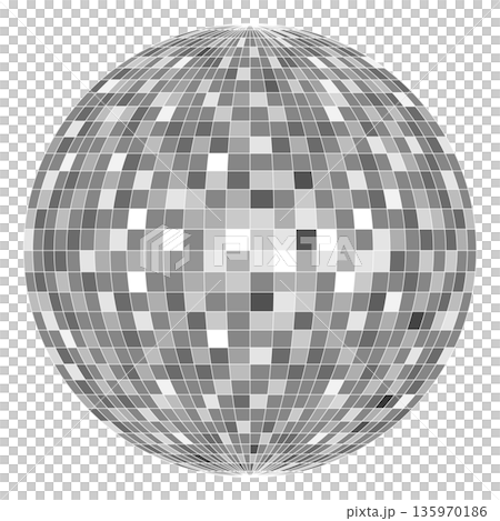 ミラーボールのアイコン 135970186