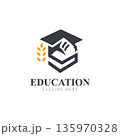 Education smart logo, academy, team, university, school 135970328