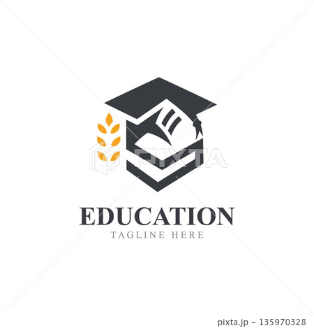 Education smart logo, academy, team, university, school 135970328