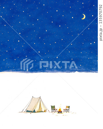 星空キャンプ 135970792