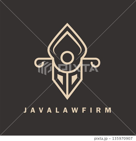 java lawfirm logo icon vector element design template java lawfirm logo icon vector element design template 135970907