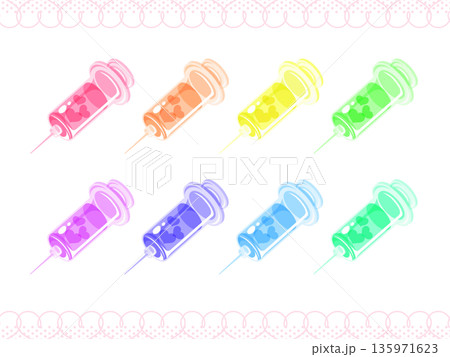 注射器　満タンハート 135971623