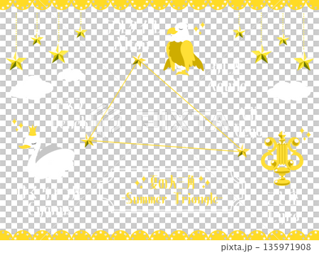 Summer Triangle Gold 135971908