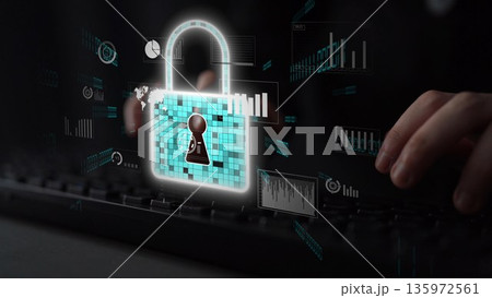 Cybersecurity Strategy to Protect Digital Business Assets Thunk 135972561