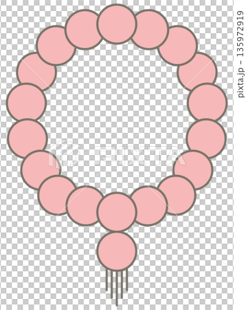 Cute Pastel Tasbih Illustration for Ramadan and Islamic Prayer Cute Pastel Tasbih Illustration for Ramadan and Islamic Prayer 135972919