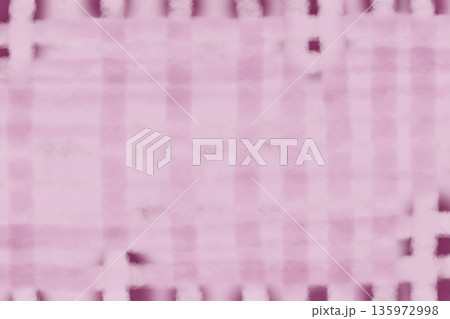 イラスト素材: やさしい和柄のピンク色背景とえんじ色抽象柄 135972998