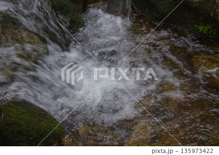 Close-up of valley water Close-up of valley water 135973422