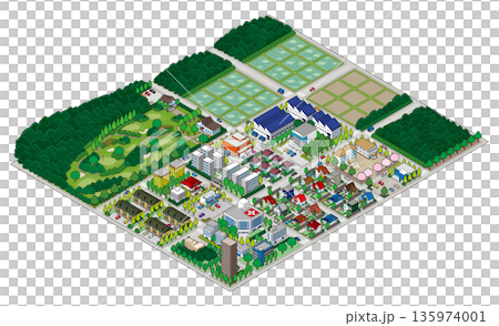 Cityscape. Cityscape. Isometric city. Cityscape. Cityscape. Isometric city. 135974001