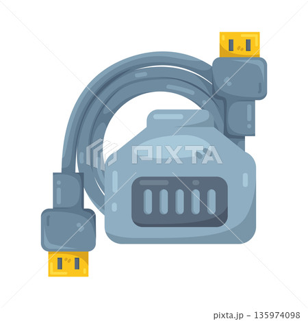 Illustration of HDMI 135974098