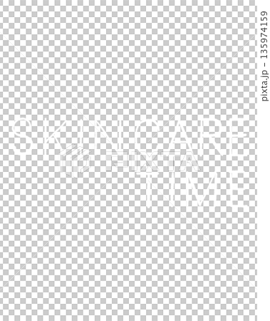 Skin care_calligraphy_handwritten letters 135974159