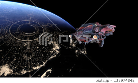 宇宙船と地球 135974848