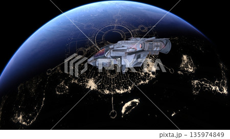 宇宙船と地球 宇宙船と地球 135974849