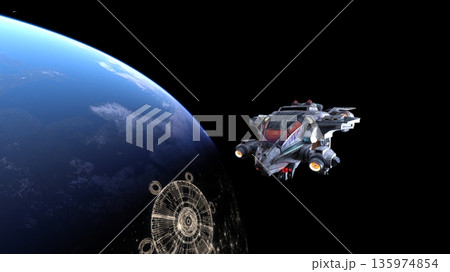宇宙船と地球 135974854