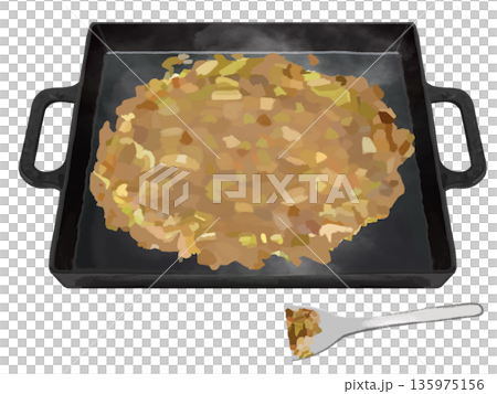 鐵板燒文字燒（混合後） 135975156