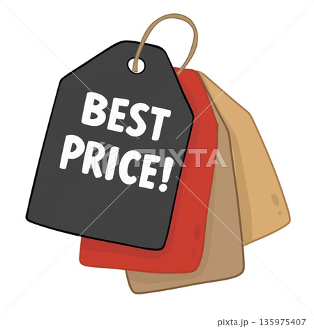 Price tag Price tag 135975407