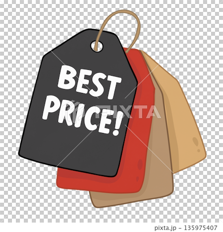 Price tag  135975407