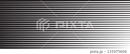 Horizontal fade stripe gradient texture. Abstract geometric bg with parallel lines. Horizontal fade stripe gradient texture. Abstract geometric bg with parallel lines. 135975608