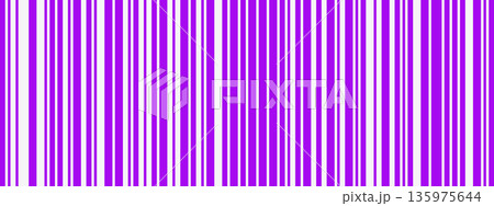 Barcode stripe pattern background. Abstract thin and thick vertical lines with different stripe widths. 135975644