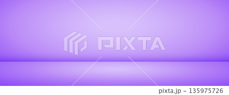 Violet studio room. Limbo light background. Abstract 3d bg with empty space for advertising text. Vector mockup illustration. Violet studio room. Limbo light background. Abstract 3d bg with empty space for advertising text. Vector mockup illustration. 135975726