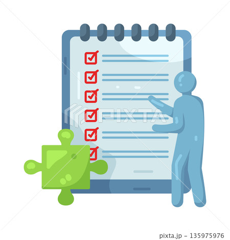 Illustration of Task managementのイラスト素材 [135975976] - PIXTA