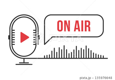 On Air Microphone 135976648