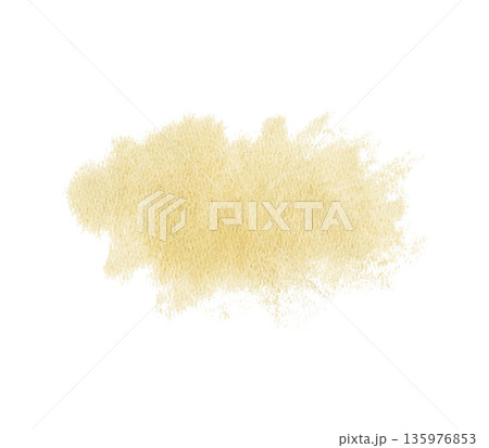 Rich golden watercolor stain with elegant paper texture,evoking luxury and high value.Abstract background,with warm metallic sheen for premium branding,exclusive designs,opulent packaging 135976853